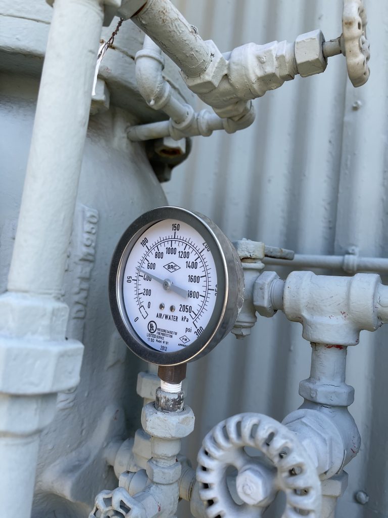 5 year sprinkler test